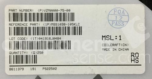 MSS1038-105KLC 