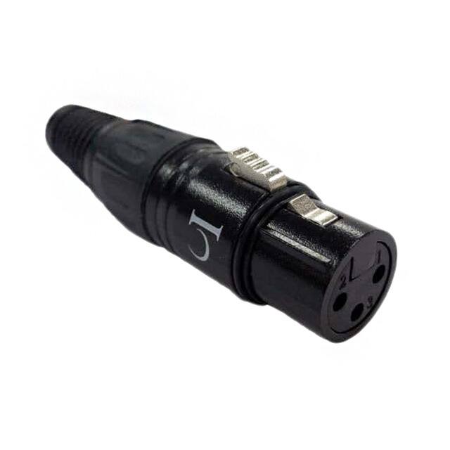IO-XLR3-F-BK 