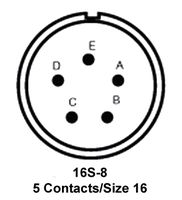 MS3106E16S-8PX 