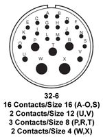 MS3106E32-6PX 
