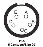 D38999/26WB5SA-LC 