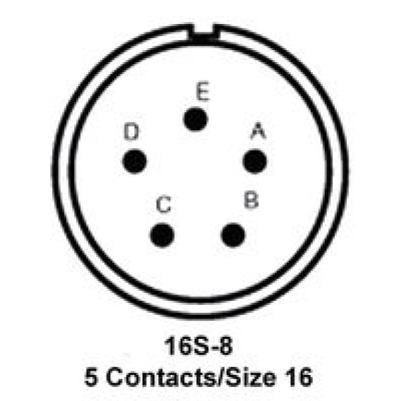 MS3106E16S-8PY